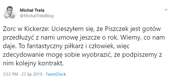 Zorc na temat NOWEJ umowy Piszczka z BVB